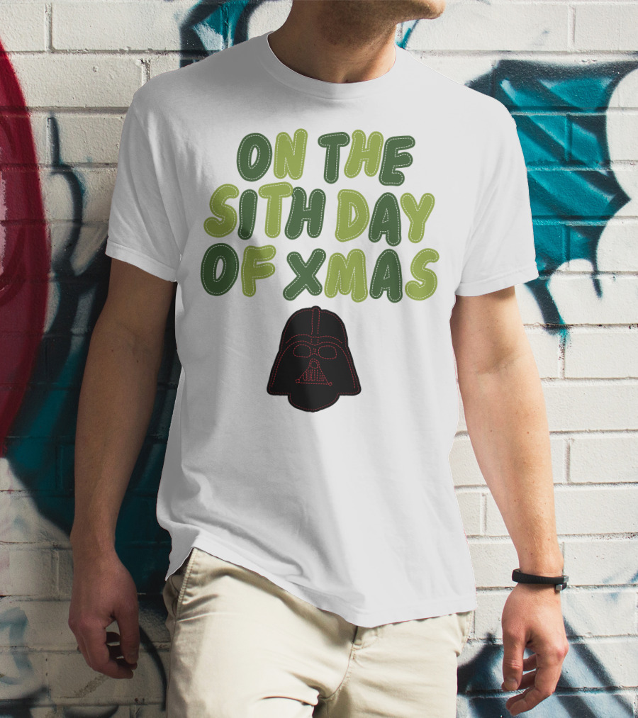 Star Wars Darth Vader On The Sith Day Of Xmas T-Shirt