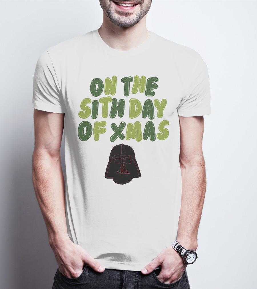 Star Wars Darth Vader On The Sith Day Of Xmas T-Shirt