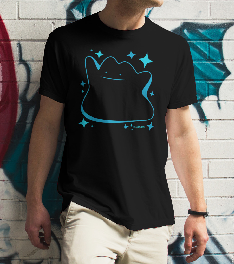 Adrive Tk Team Shiny 132 Merch Land Ditto Blue Stars T-Shirt