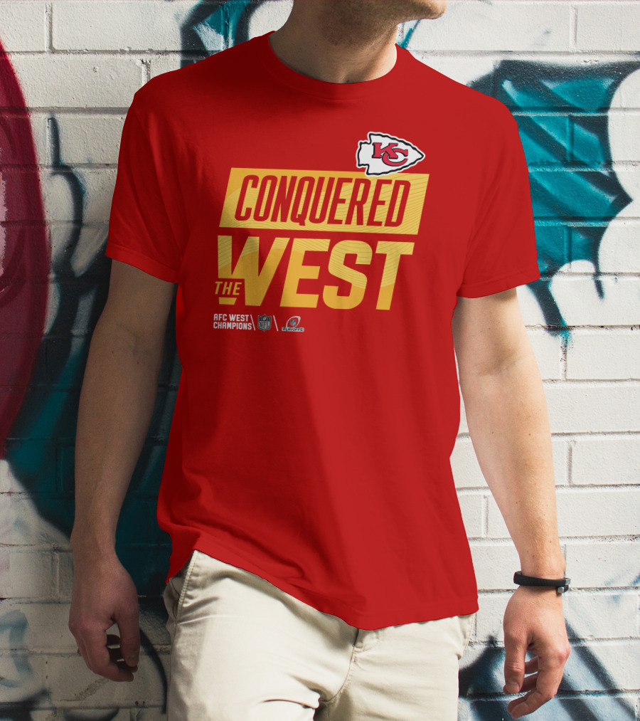 Kansas City Chiefs Conquered The West NFL Playoffs T-Shirt