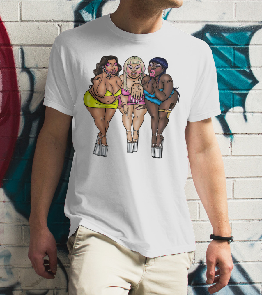 Sized For Life Bold Empowerment Trio T-Shirt