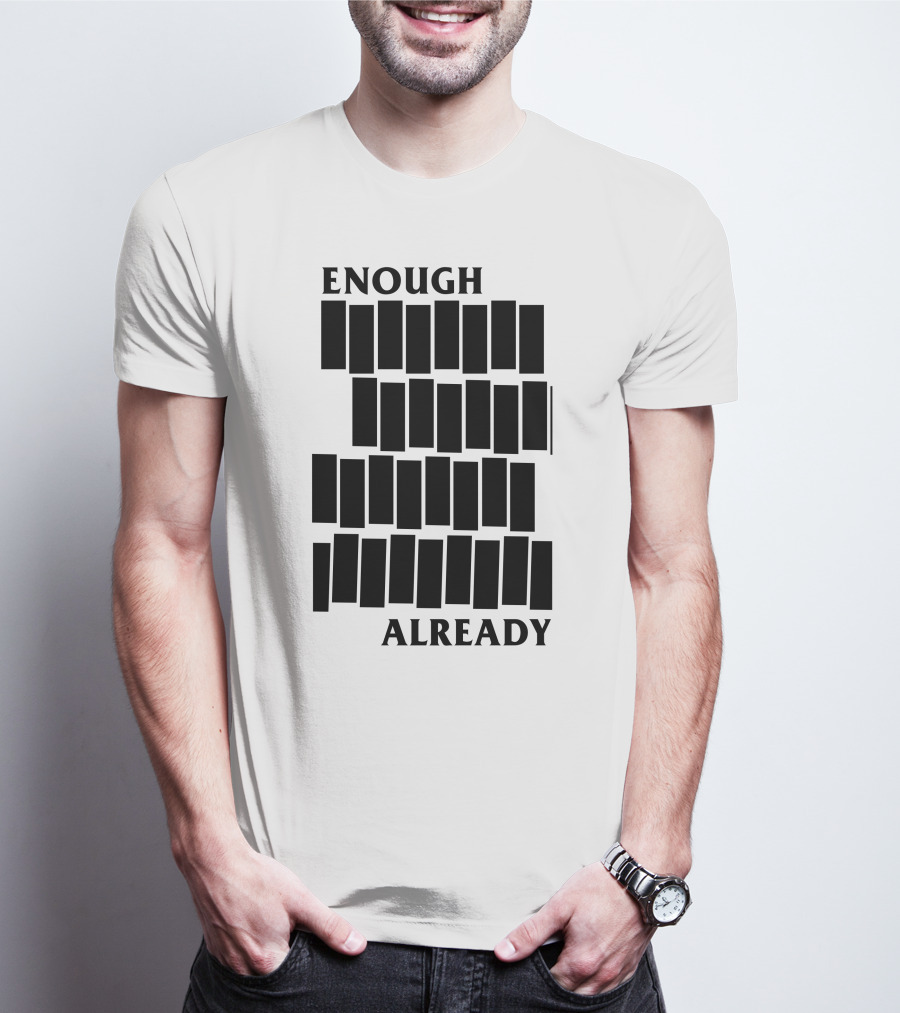 Enough Already Bomb The Music Industry Asian Man Records Merch T-Shirt