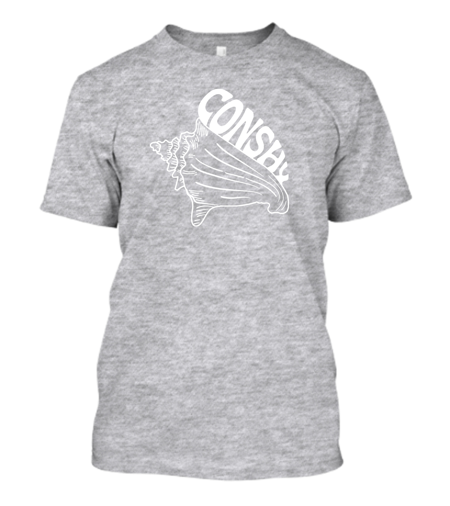 More Than The Curve Conshy Conch Shell T-Shirt