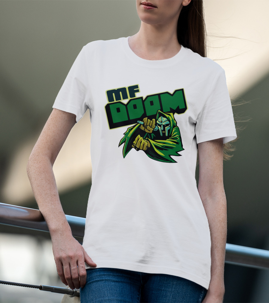 MF Doom Merch Anti Hero Iconic Masked Rapper T-Shirt