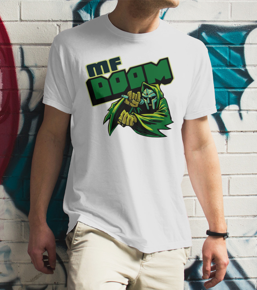 MF Doom Merch Anti Hero Iconic Masked Rapper T-Shirt