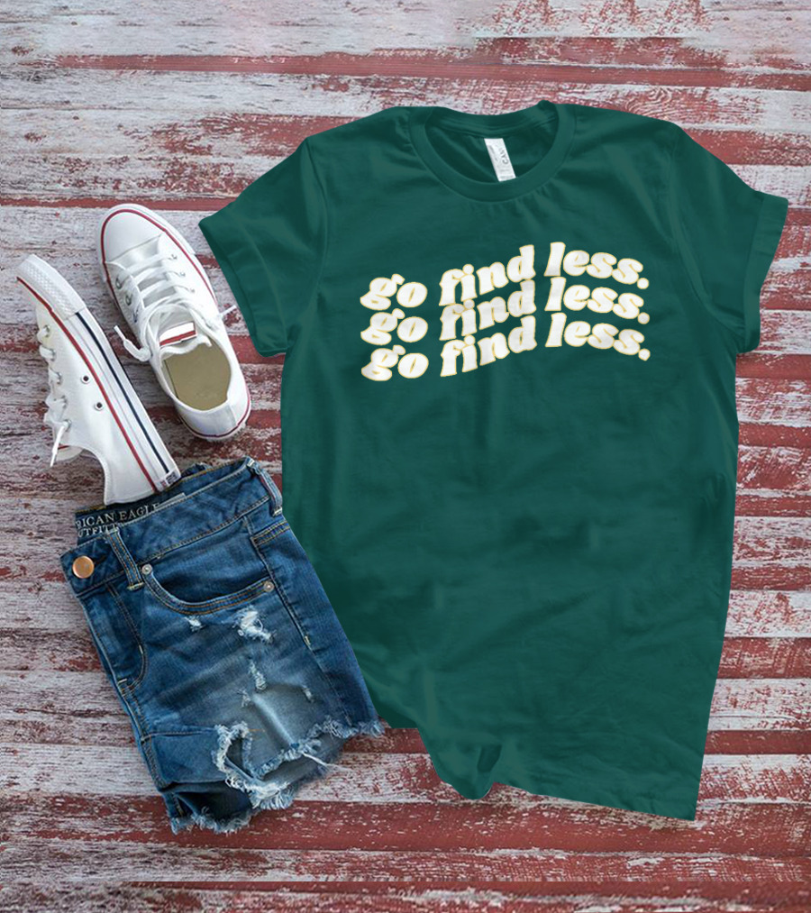 Elyse Myers Go Find Less Repeated Text T-Shirt