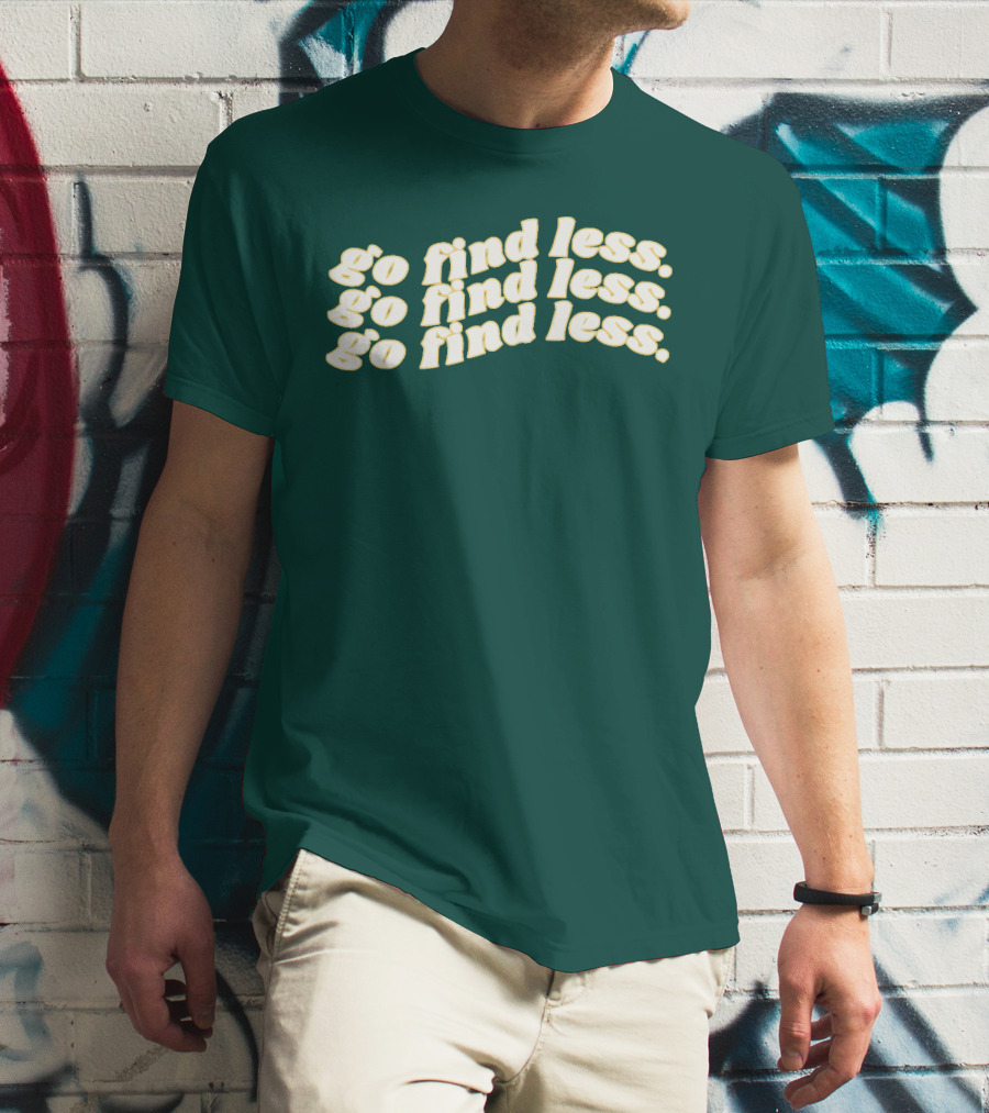 Elyse Myers Go Find Less Repeated Text T-Shirt