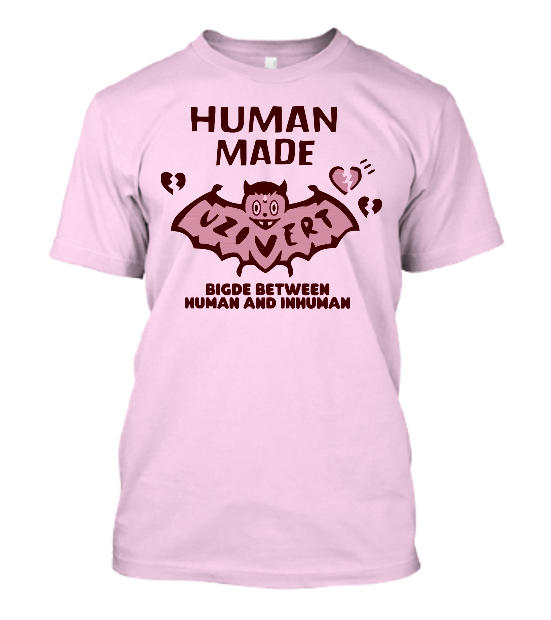 Human Made Lil Uzi Vert Bigde Between Human And Inhuman T-Shirt