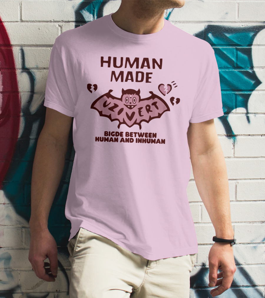 Human Made Lil Uzi Vert Bigde Between Human And Inhuman T-Shirt