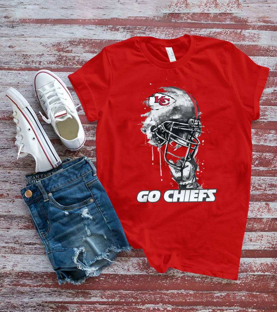 Go Chiefs Kc Helmet T-Shirt