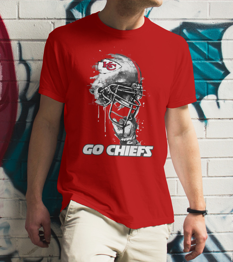 Go Chiefs Kc Helmet T-Shirt
