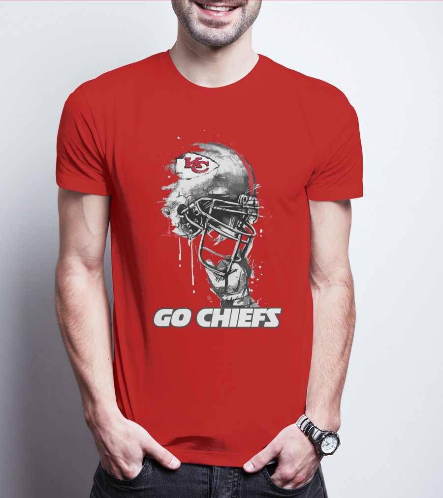 Go Chiefs Kc Helmet T-Shirt