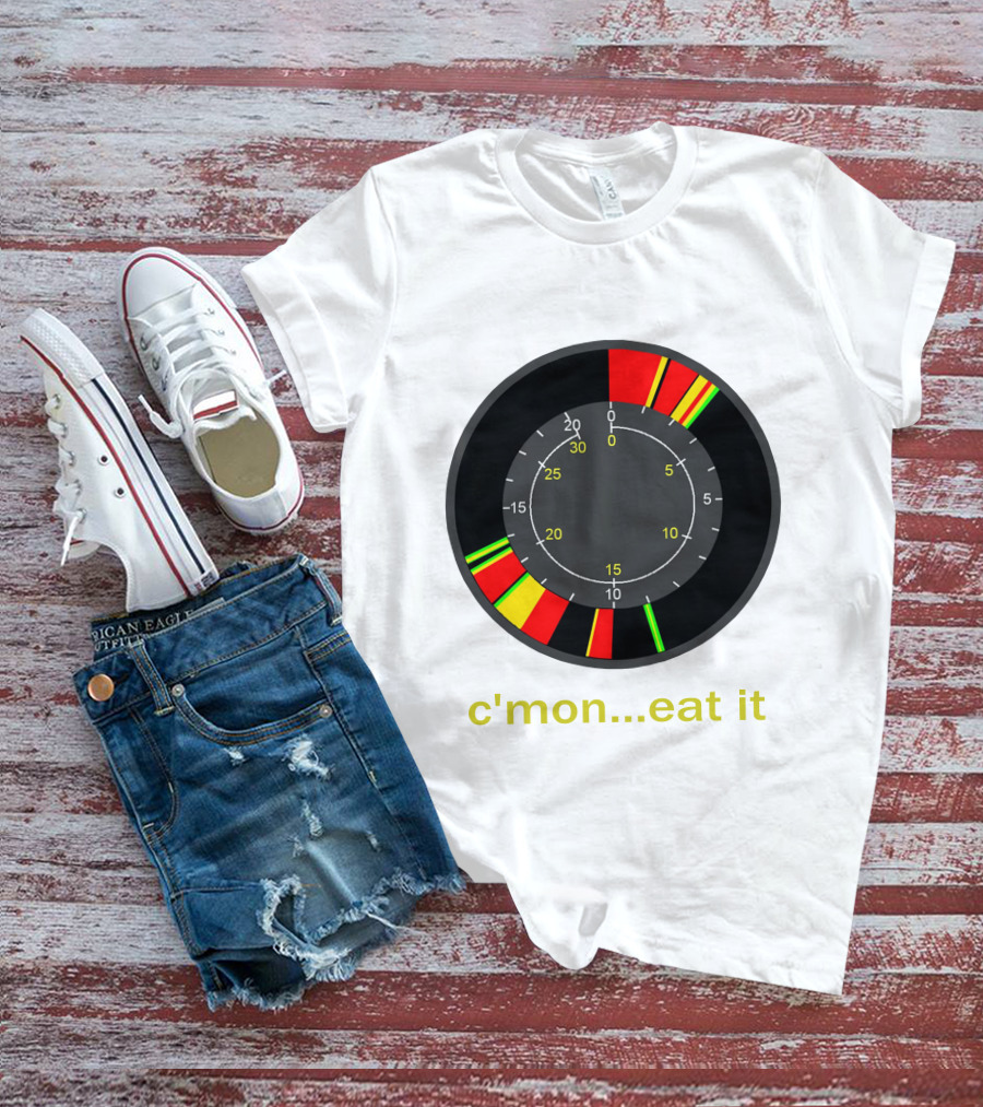 C'MON EAT IT Speedometer T-Shirt