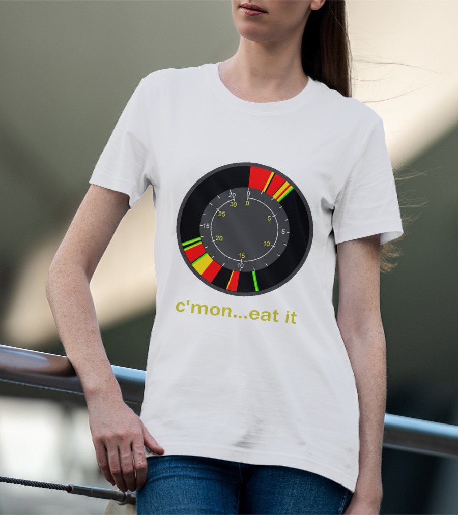 C'MON EAT IT Speedometer T-Shirt