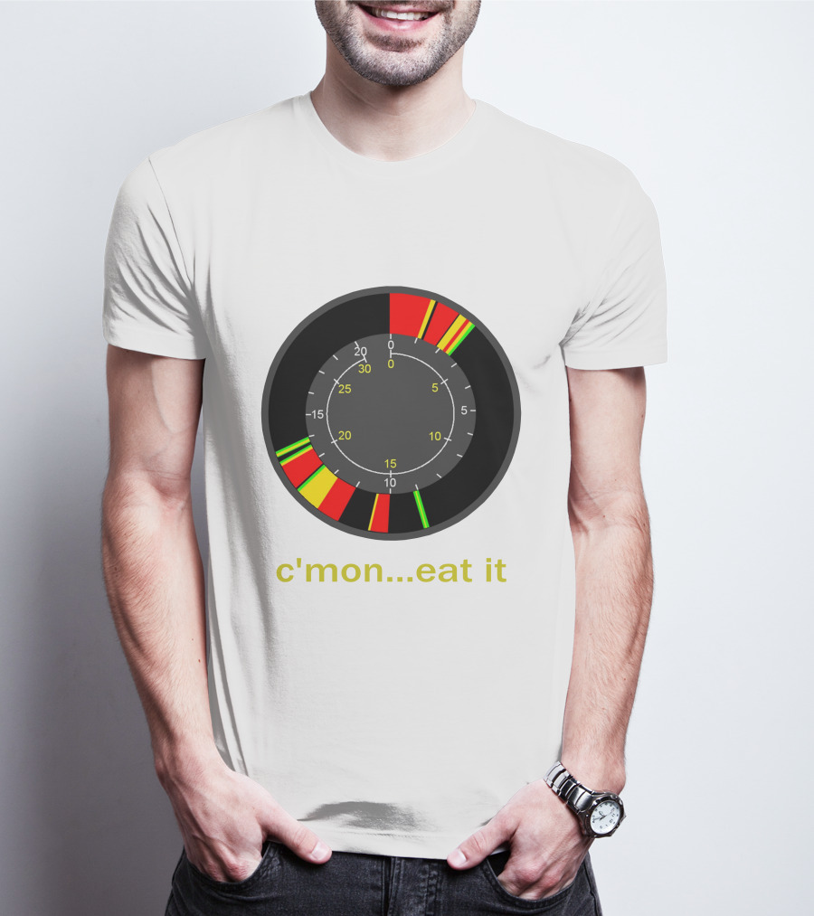 C'MON EAT IT Speedometer T-Shirt