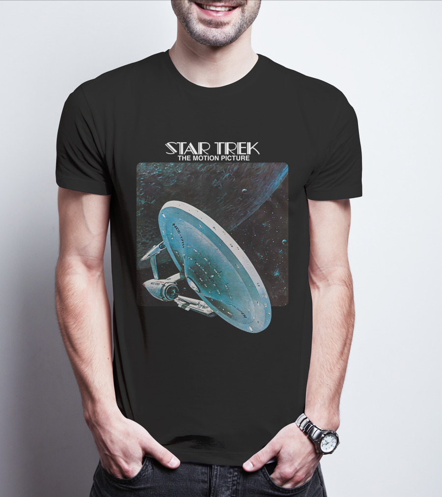 Star Trek The Motion Picture Enterprise Space Scene T-Shirt
