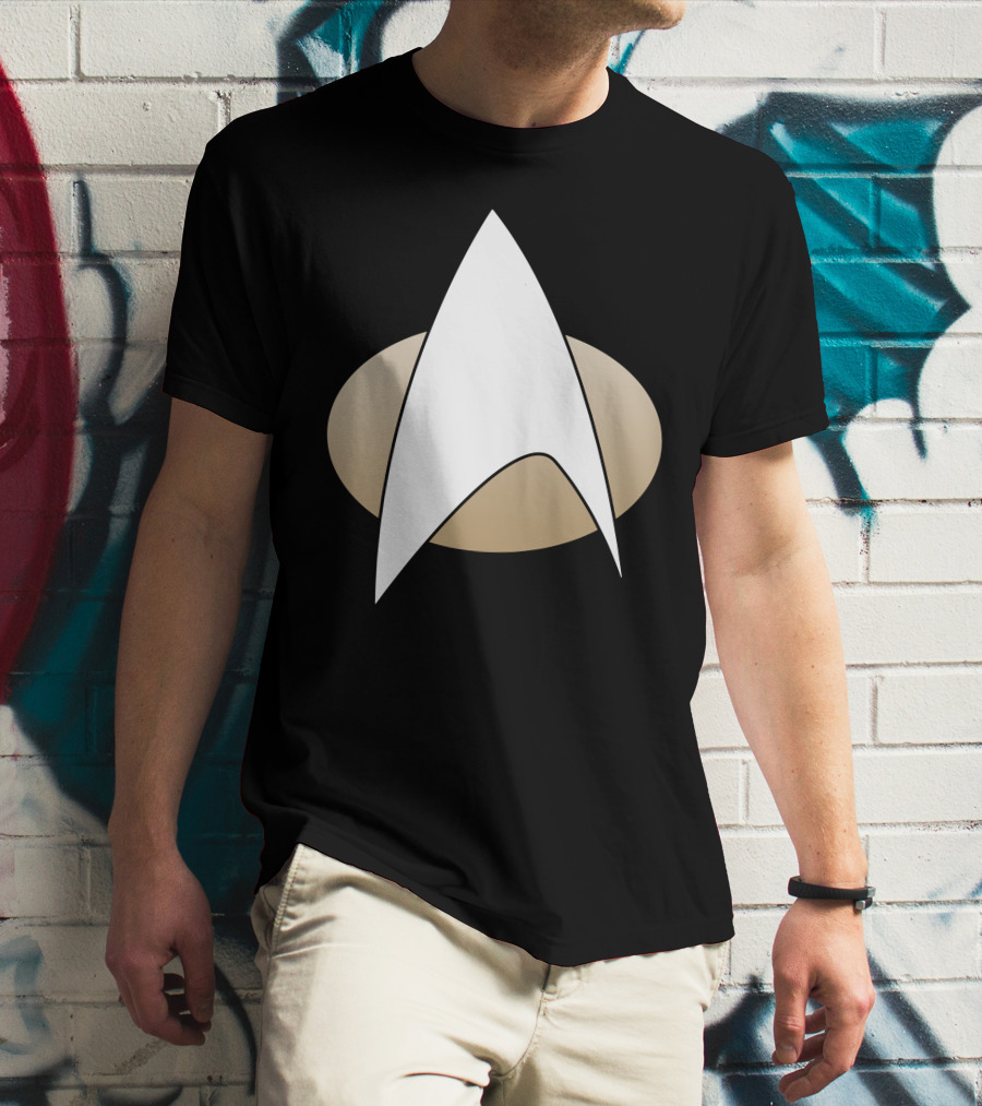 Star Trek Command Red Paneled Uniform Badge Insignia T-Shirt