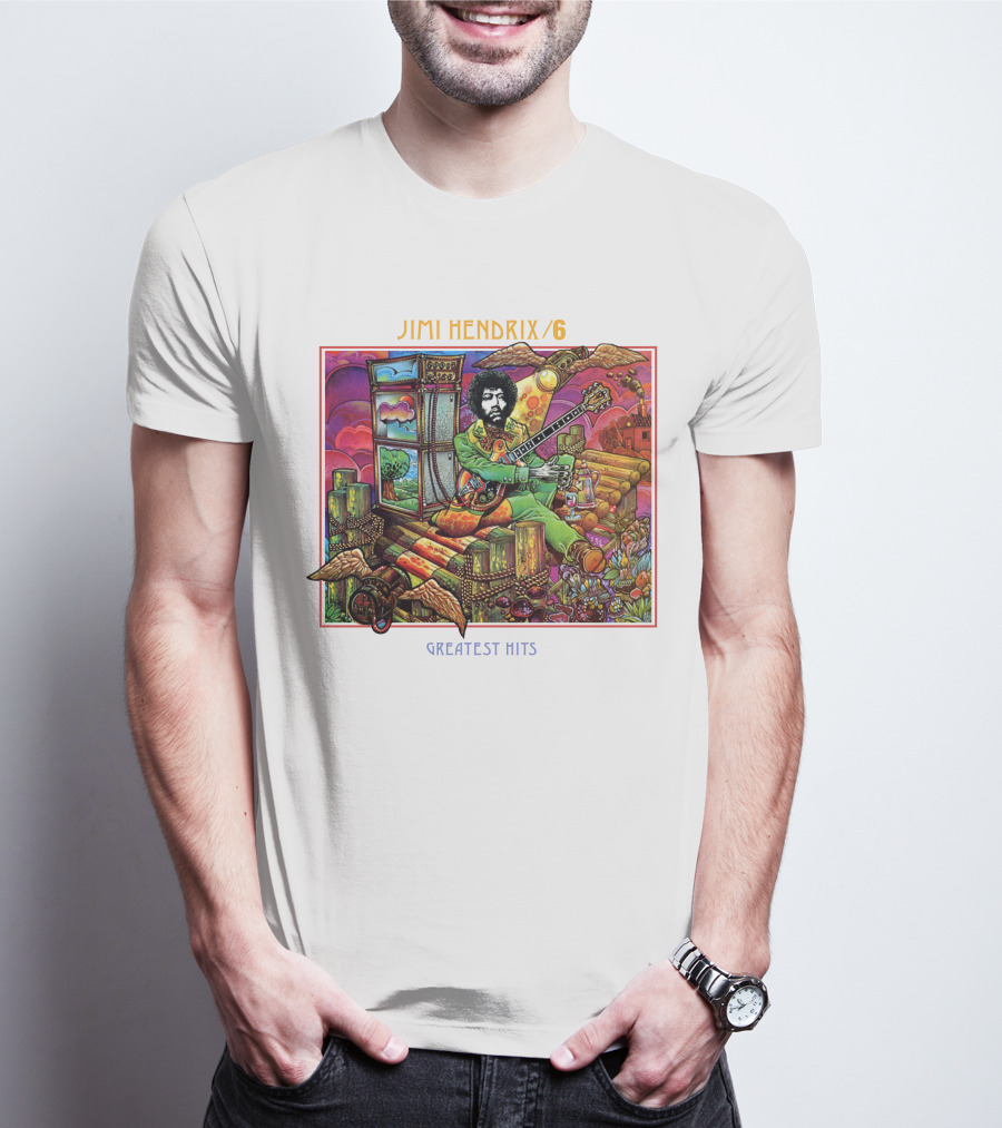 Jimi Hendrix Greatest Hits 6 T-Shirt