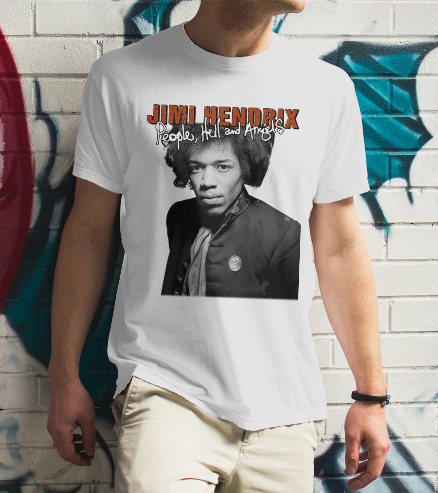 Jimi Hendrix People, Hell And Angels T-Shirt