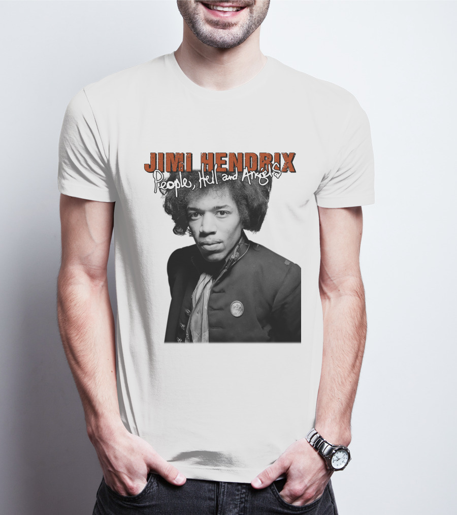 Jimi Hendrix People, Hell And Angels T-Shirt