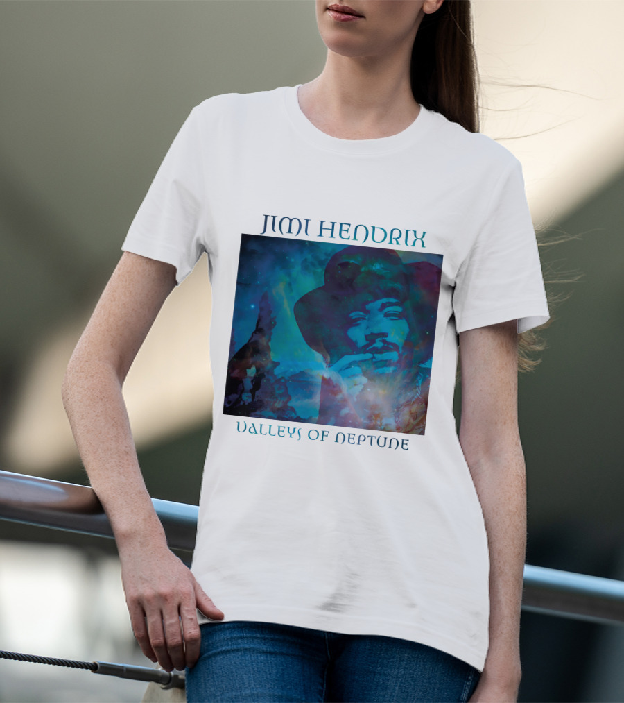 Jimi Hendrix Valleys Of Neptune Album T-Shirt