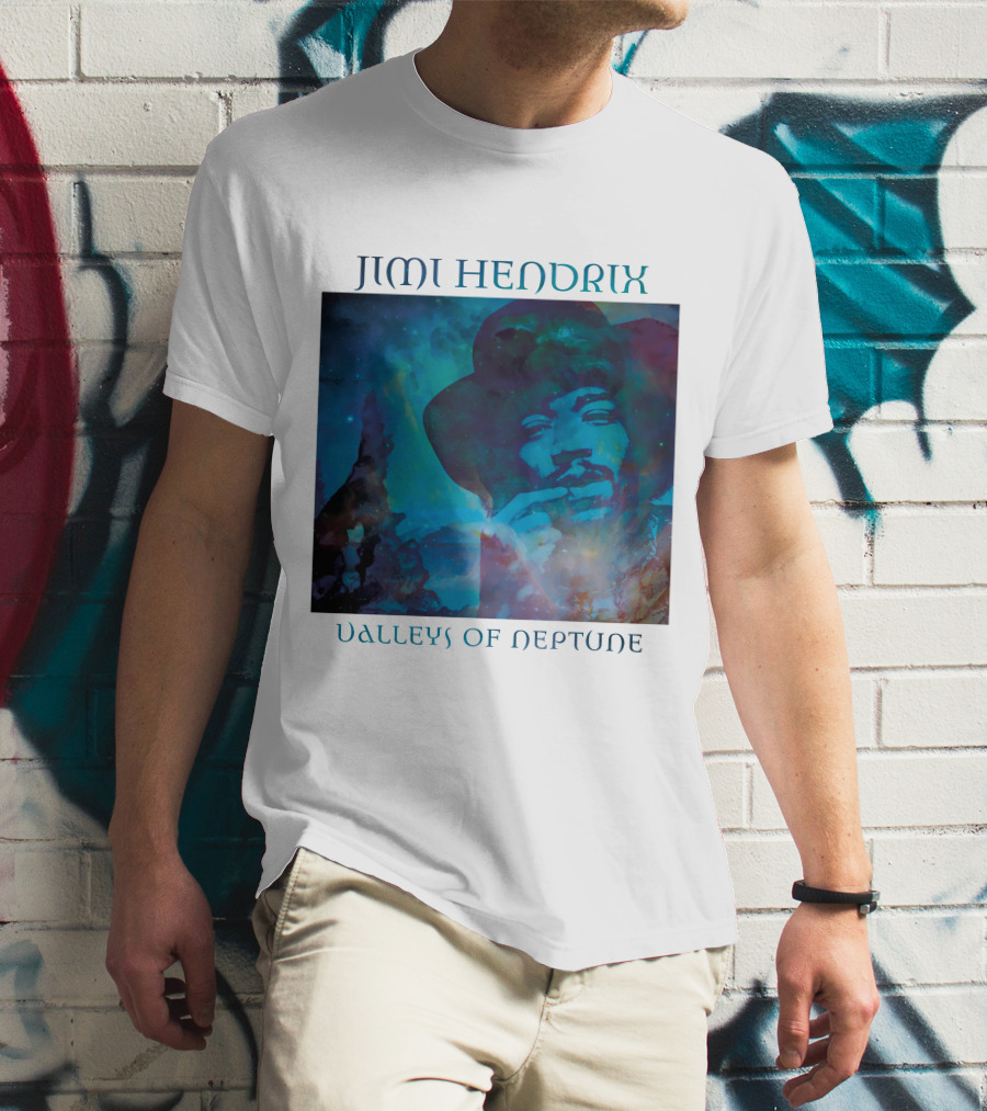 Jimi Hendrix Valleys Of Neptune Album T-Shirt