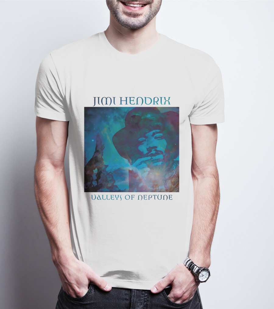 Jimi Hendrix Valleys Of Neptune Album T-Shirt