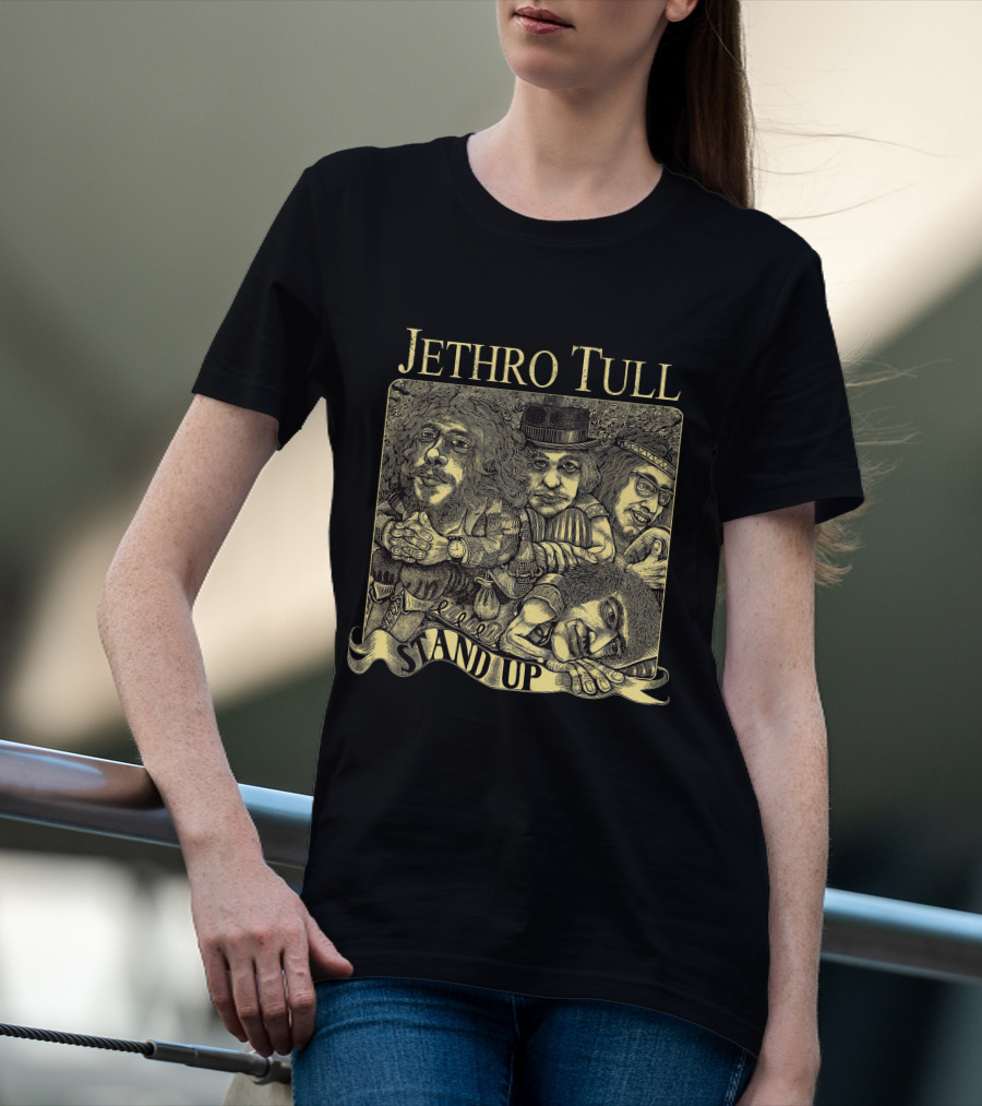 Jethro Tull Stand Up Psychedelic T-Shirt