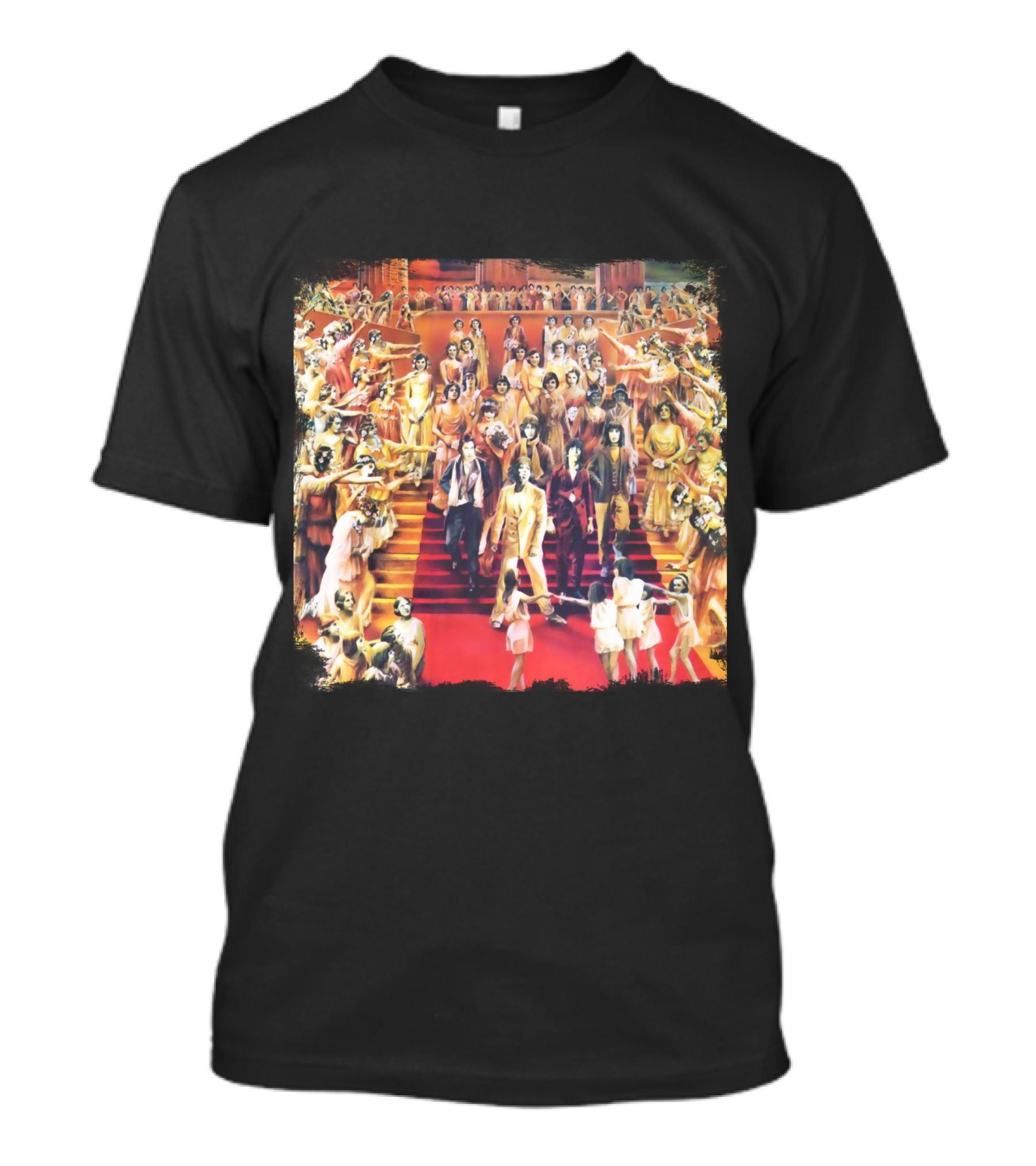 Only Rock Roll Famous Rock Band Iconic Album Cover T-Shirt