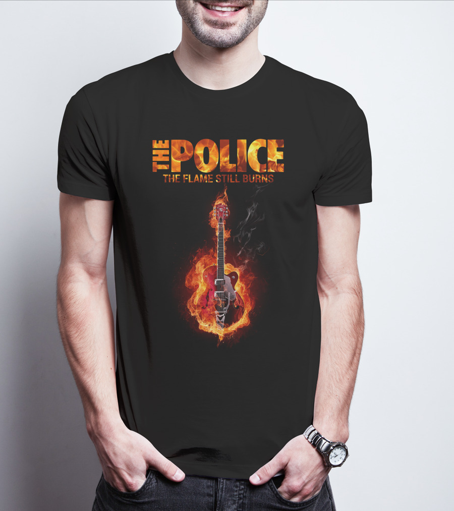 The Police The Flame Still Burns T-Shirt