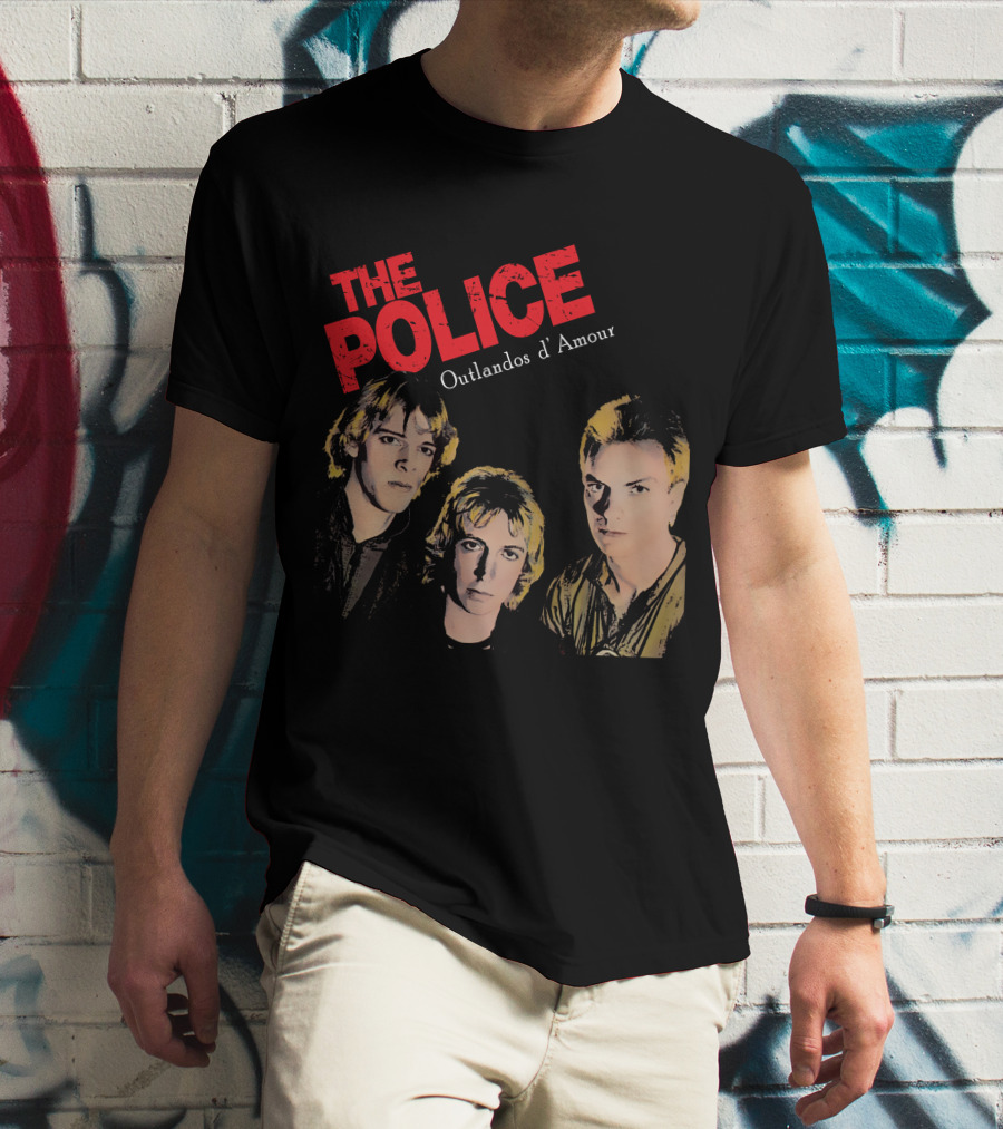 The Police Outlandos D'Amour Vintage Band T-Shirt