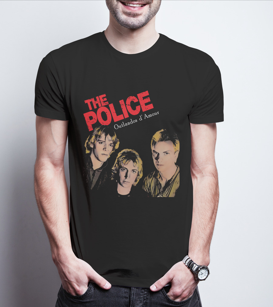 The Police Outlandos D'Amour Vintage Band T-Shirt