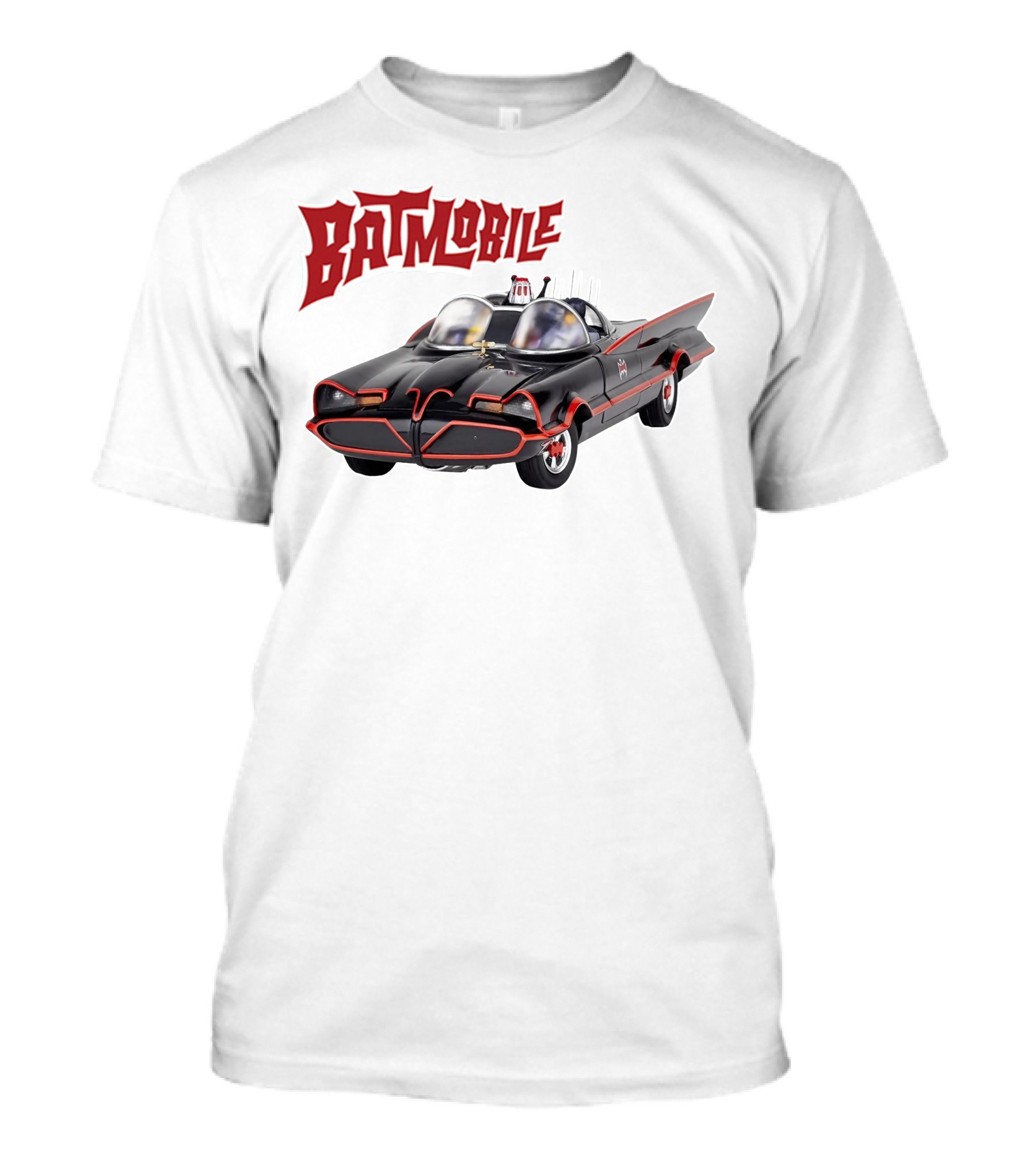 Batmobile Classic 1966 TV Series Car T-Shirt
