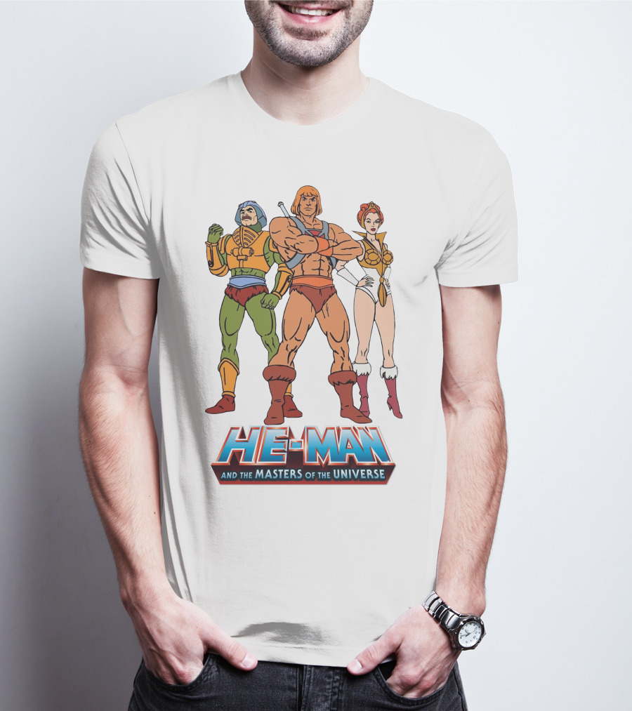 He-Man And The Masters Of The Universe Classic Trio T-Shirt