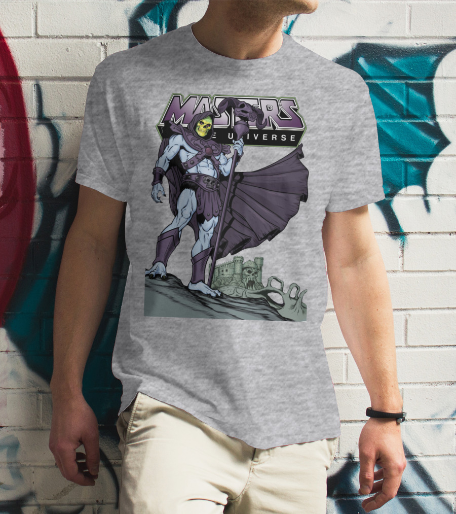 Masters Of The Universe Skeletor With Castle Grayskull T-Shirt
