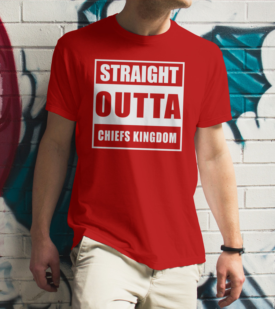 Straight Outta Chiefs Kingdom Red Friday Fan T-Shirt