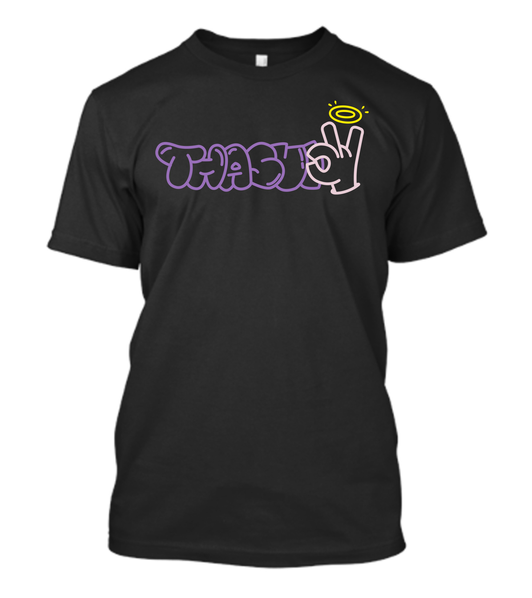 Thasup Halo Peace Gesture T-Shirt