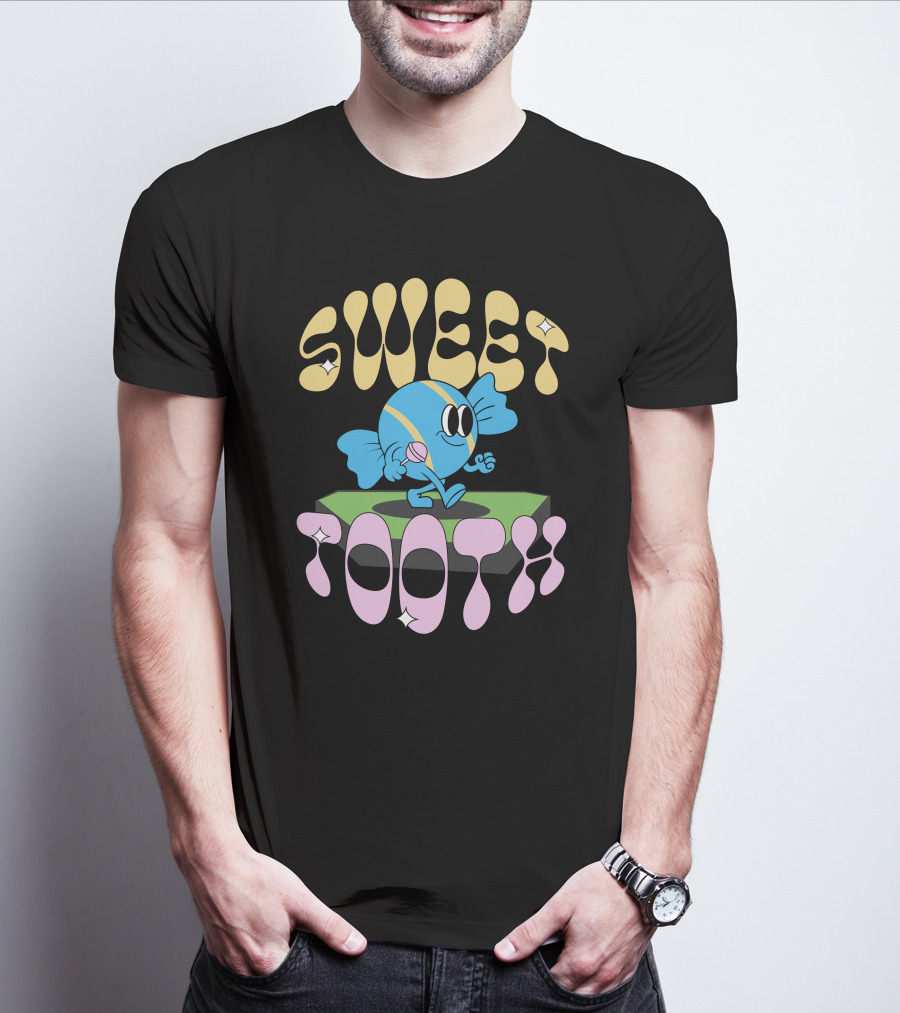 Sweet Tooth Candy Character Fun T-Shirt