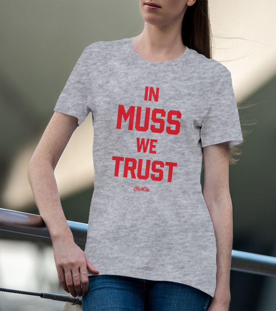 In Muss We Trust Rock City Grey T-Shirt
