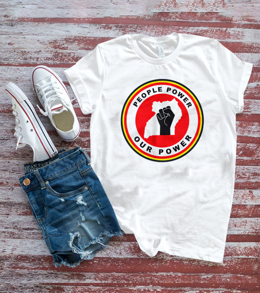 People Power Our Power Uganda Fist T-Shirt