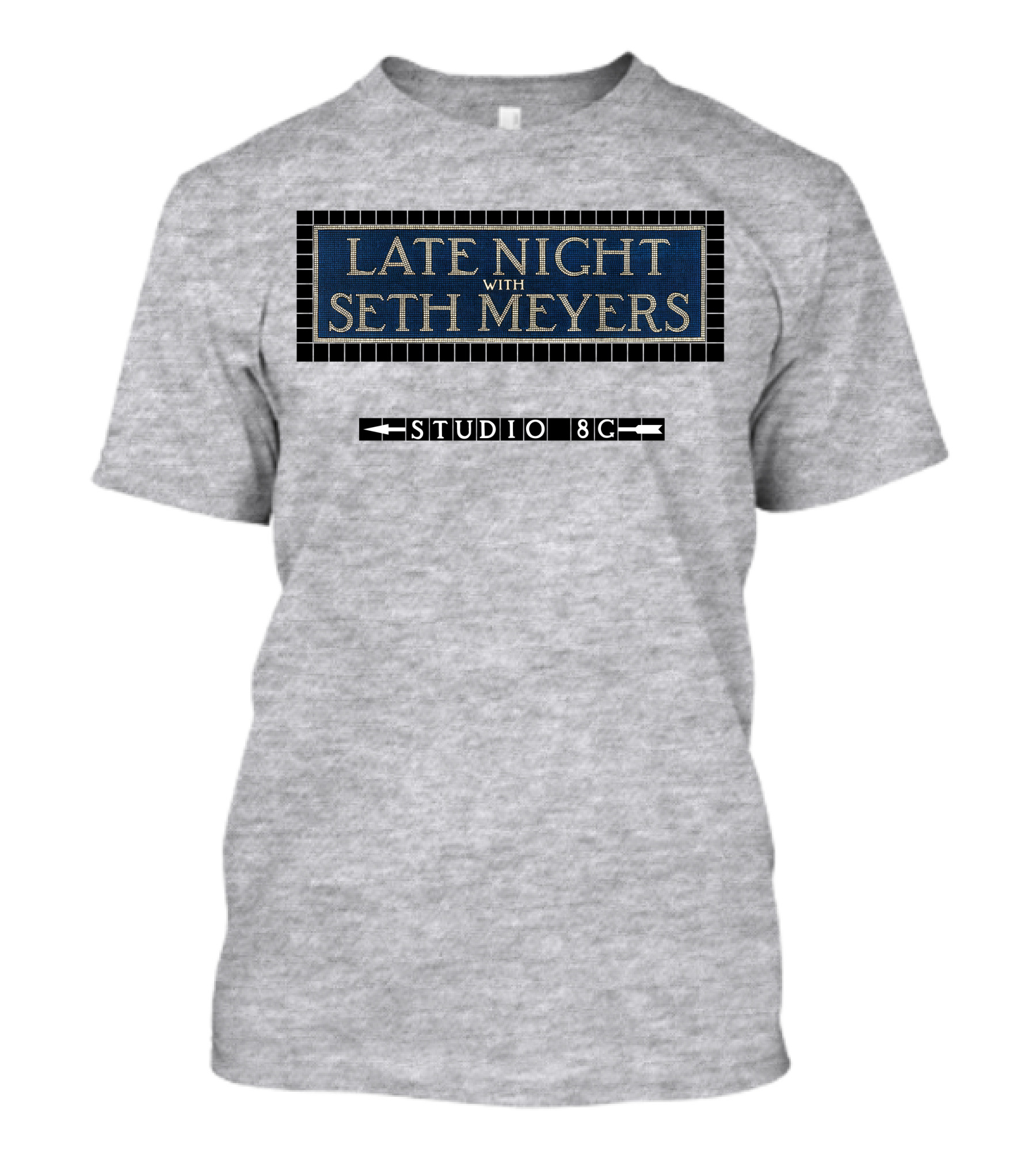 Late Night With Seth Meyers Studio 8G Subway T-Shirt