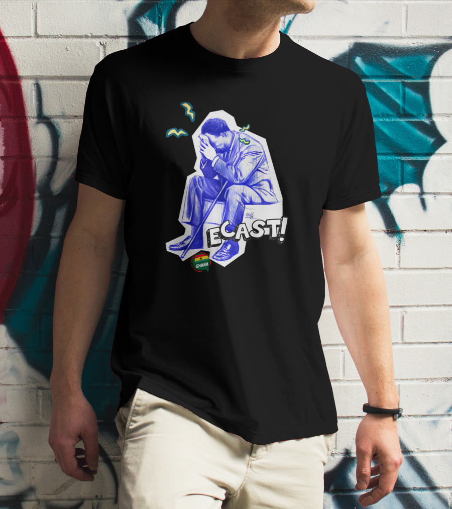 Enil Ecast Ghana Sitting Figure T-Shirt
