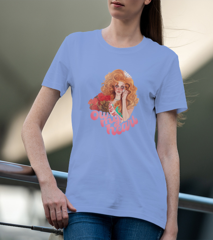 Ow My Heart Mybestjudy Pageant Roses T-Shirt