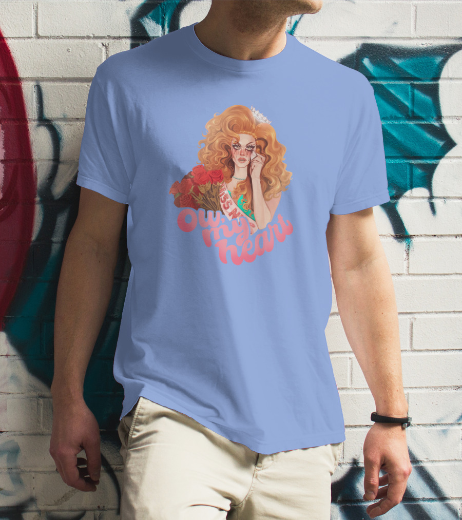 Ow My Heart Mybestjudy Pageant Roses T-Shirt