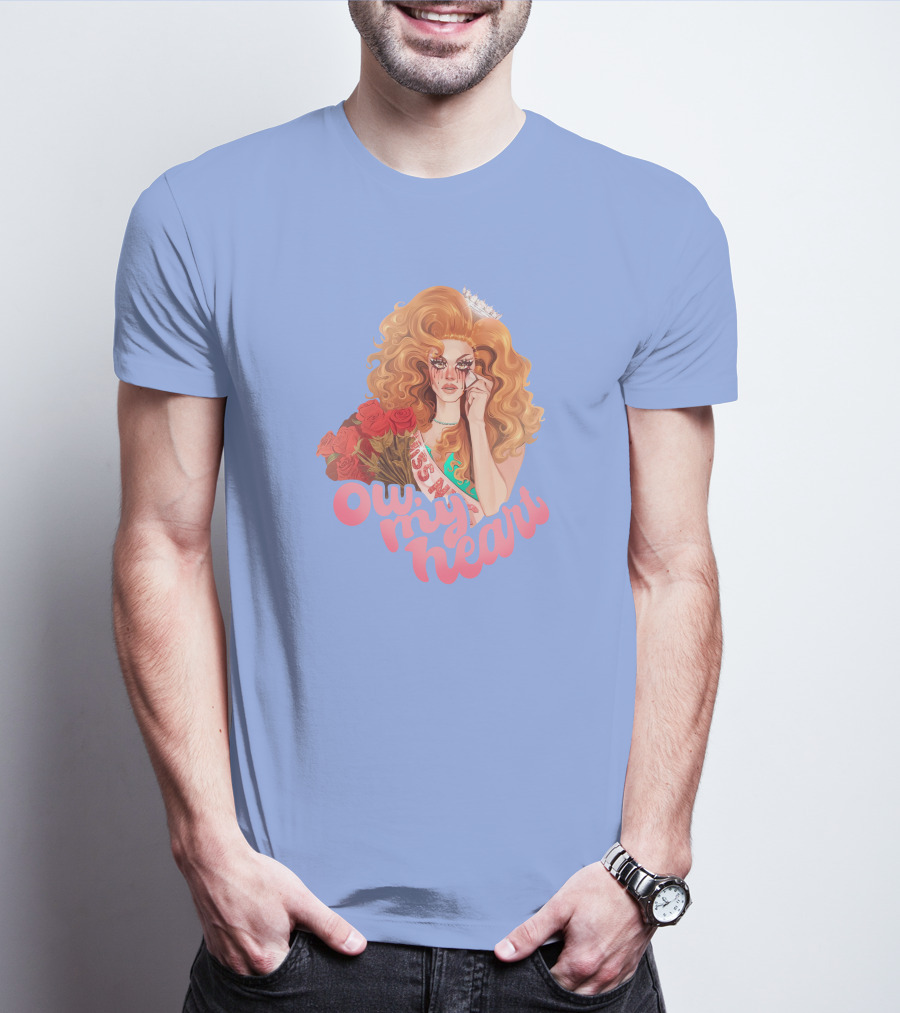 Ow My Heart Mybestjudy Pageant Roses T-Shirt