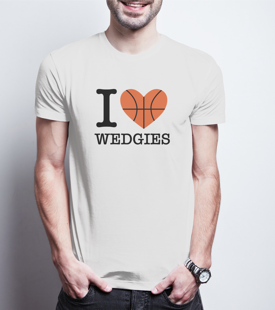 Pardon My Take I Love Basketball Wedgies T-Shirt