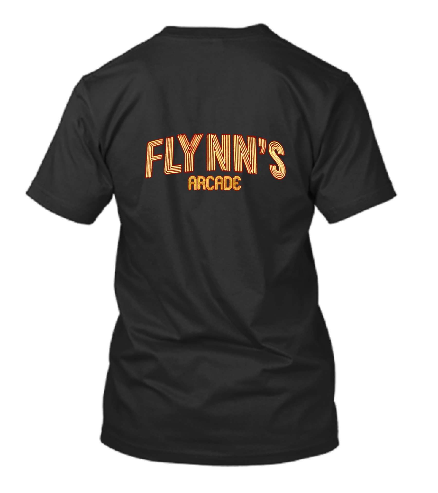 Flynn's Arcade Home Of Space Paranoids Retro Neon T-Shirt
