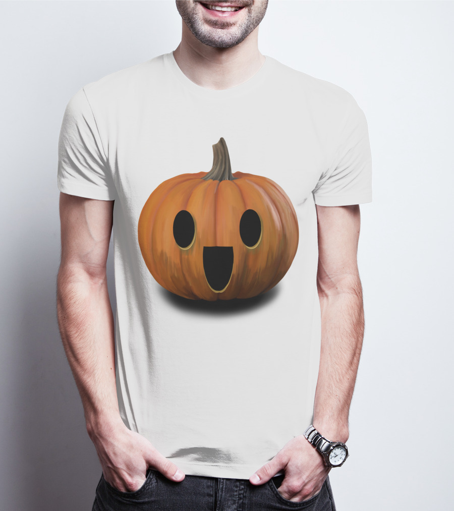 Halloween Pumpkin Scary Evil Cute T-Shirt