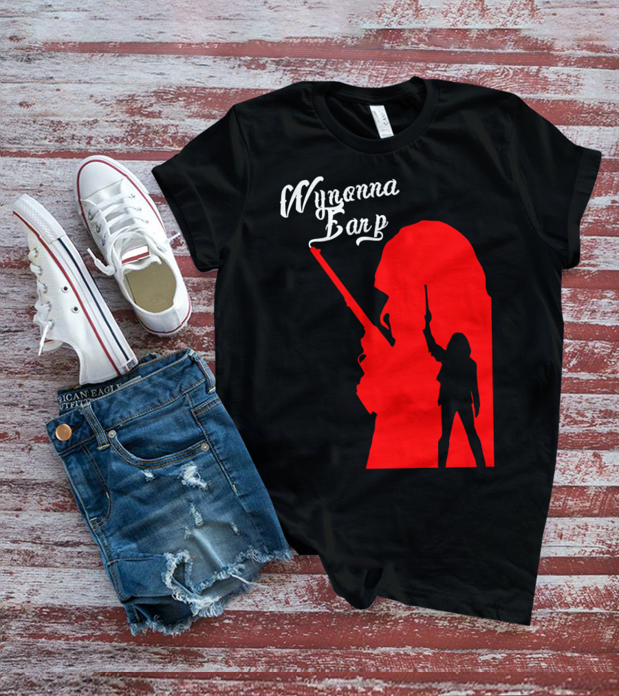 Wynonna Earp Silhouette With Gun T-Shirt