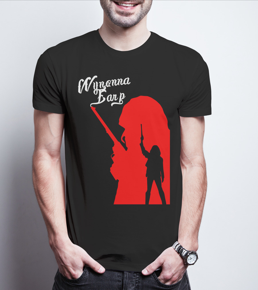 Wynonna Earp Silhouette With Gun T-Shirt